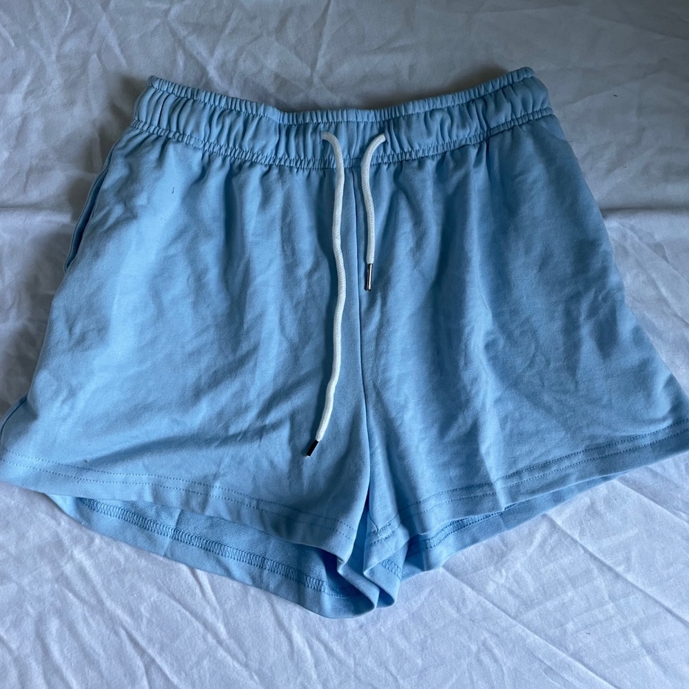 cute summer blue shorts